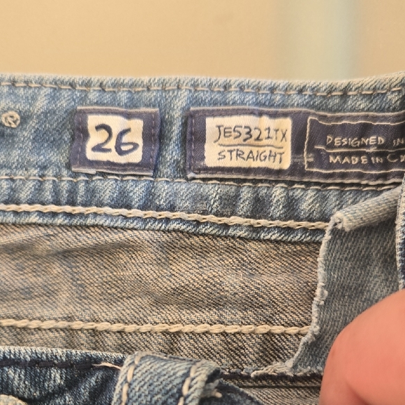 Miss Me Denim Jeans with Silver Embroidery - Picture 7 of 13